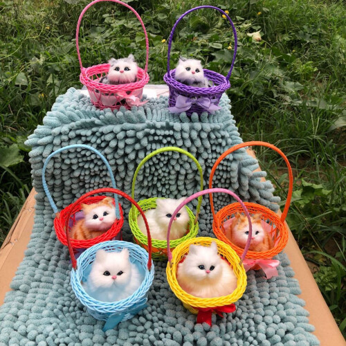 Plush Cat Toy with Meow Sound 1 Pack 2