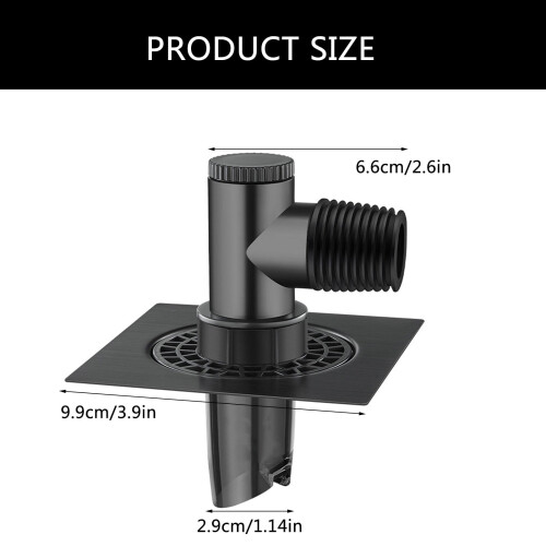 Floor Drain Joint Cover for Washing Machine Sink Elbow Pipe 1