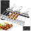 3-Wege-Grillspieße aus Edelstahl mit Griff 4