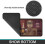 Red Wine Kitchen Rug Set Microfiber Non-Skid 17x47+17x30 6