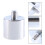 Record Player Turntable Weight Stabilizer Clamp Stainless 7