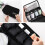 Pochette de rangement imperméable pour soutien-gorge de voyage, cube de rangement à 3 compartiments 4