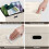 Storage Ottoman Leather Rectangle Foot Rest 17x13x13 in 5