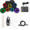 Portable electronic drum set 7-pad roll-up kit with pedals 6