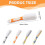 Orange Shoe Brush Soft Bristles Long Handle 2