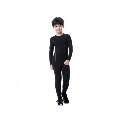 Youth Compression Long Thigh Trousers Base Layer 2