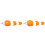 2X Reflective Windsock Outdoor Anti-Scratch and Windproof Fluorescent Reflective Windvane 2