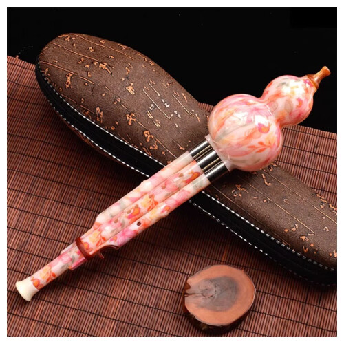C Key Hulusi Gourd Flute Chinese Wind Instrument 1