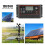 100A/60A Solar Charge Controller with Dual USB, LCD, Auto Regulator & Timer for 12V/24V Batteries – Compatible with PV Systems 6