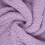 Women's Bathrobe Solid Color Hooded Long Sleeve Purple M 6