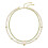 Vintage-Choker-Halskette mit Süßwasserperlen und Peridot 5
