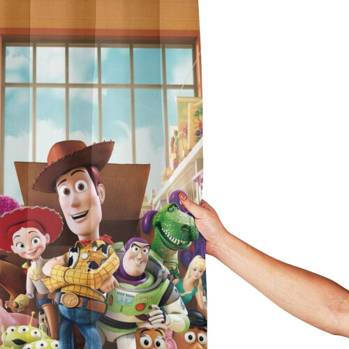 Toy Story bruseforhæng polyester 72x72 tommer med 12 2