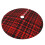 Christmas Tree Skirt Plaid 36 Inch 2