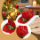 Cowboy Hat Red Christmas Costume Accessory 1 Piece 5