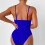 Damen-Badekleid aus Mesh mit Bauchkontrolle 2