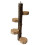 Wooden Parrot Perch Stand for Bird Cage 5