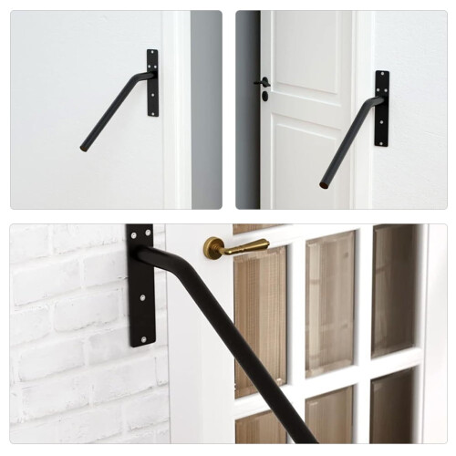 Handrail Bracket Sleek Outdoor Step Support 1 Set 1