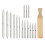 Blending Stumps Paper Tortillons Set 16 pcs with Sharpening 3