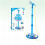 Kids Karaoke Machine with 2 Mics Adjustable Stand Flashing 2