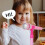 Kids Karaoke Machine with 2 Mics Adjustable Stand Flashing 3