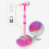 Kids Karaoke Machine with 2 Mics Adjustable Stand Flashing 5