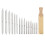 Blending Stumps Paper Tortillons Set 16 pcs with Sharpening 4