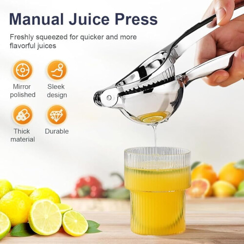 Lemon Squeezer Stainless Steel 1 pc 2