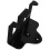Vertical Barbell Holder Wall Mount Rack Iron 1 Pack 7