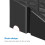 Black anti-plastic ramp mat non-skid texture 1 piece 2