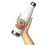 Donut Pun Stainless Steel Water Bottle White 5