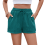 Women's Solid Drawstring Shorts with Pockets 2
