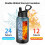 Szigetelt rozsdamentes acél vizespalack, 32oz 2