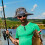 Solar-powered wide brim sun hat with fan 1 piece 3
