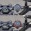 Aluminiumlegering Motorcykelklocka Vattentät Montering Quartz Klockklocka Lysande 6