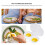 Microwave Egg Poacher Nonstick 2-Cavity with Lid 4