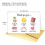 Foldable graduation greeting card with message and blessings 3