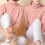 Damen-Rollkragenpullover, einfarbig, Baumwolle, schmale Passform 4
