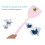 Fly Swatter Plastic Flexible Long Handle 1 Pack 6