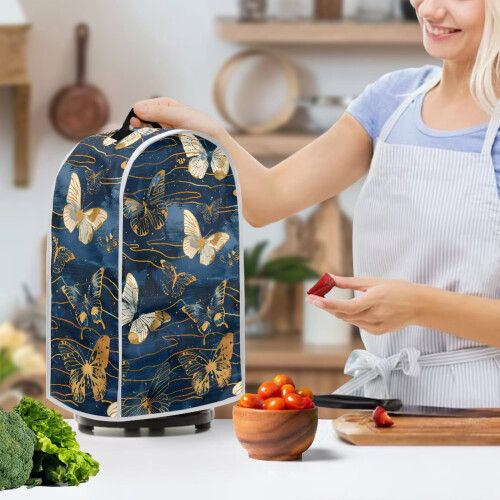 Housse de protection élégante pour mixeur, en polyester anti-éclaboussures. 2