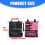 Golf valuables bag foldable with zipper 5