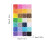 Strass in resina da 3 mm multicolore, 30000 pezzi 2