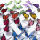 Orange Butterfly Wall Stickers 3D Realistic 10PCS 4