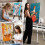 Aluminum adjustable easel stand 17-66 inches black 5