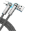 Καλώδιο γρήγορης φόρτισης USB-C 1,5 μ., μεταλλικό περιστρεφόμενο νάιλον 2