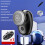 Mini Electric Razor for Men Portable Wet/Dry USB 3
