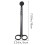 Coupe-mèche de bougie en acier inoxydable (1 pièce) 7