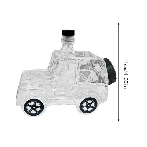 Car-Shaped Whiskey Decanter Glass 350ml 1