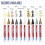Water-Based Grout Pen for Tile Repair White 0.17 oz 8