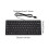 72-key USB wired keyboard mini quiet for office home gaming 7