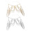 Shimmering Multi-Strand Fringe Shoulder Chain Alloy Body 5